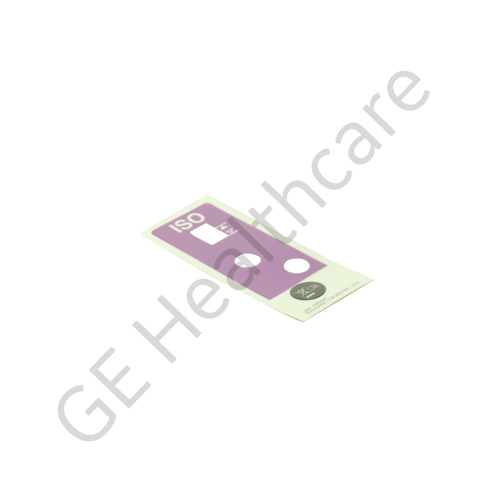 Front Labels, ISO Front Labels, ISO