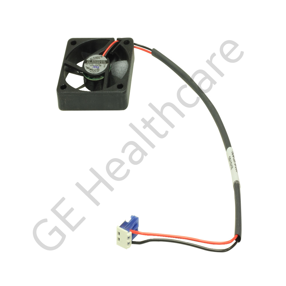 Fan, 5V DC, 50 X 50 X 10 mm, 9.5 CFM, Ball Bearing with 3 Position Connector Fan, 5V DC, 50 X 50 X 10 mm, 9.5 CFM, Ball Bearing with 3 Position Connector