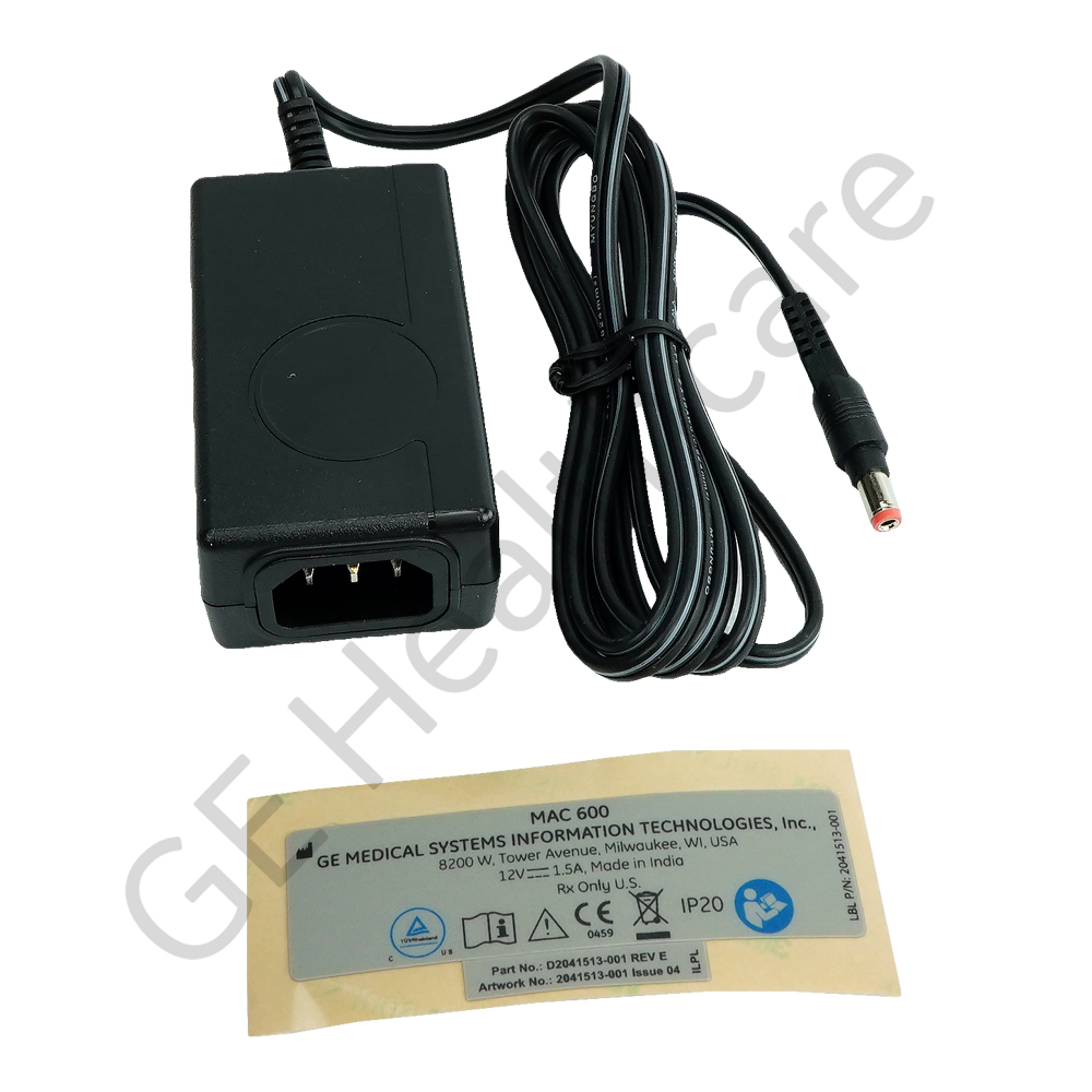 12VDC External Power Supply 12VDC External Power Supply