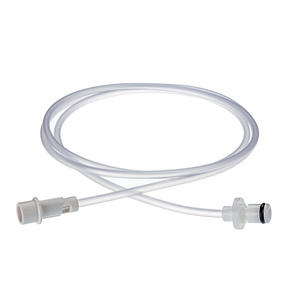 Disposable Gas Exhaust Line, White Conical and Colder, 1m (1/box) Disposable Gas Exhaust Line, White Conical and Colder, 1m (1/box)