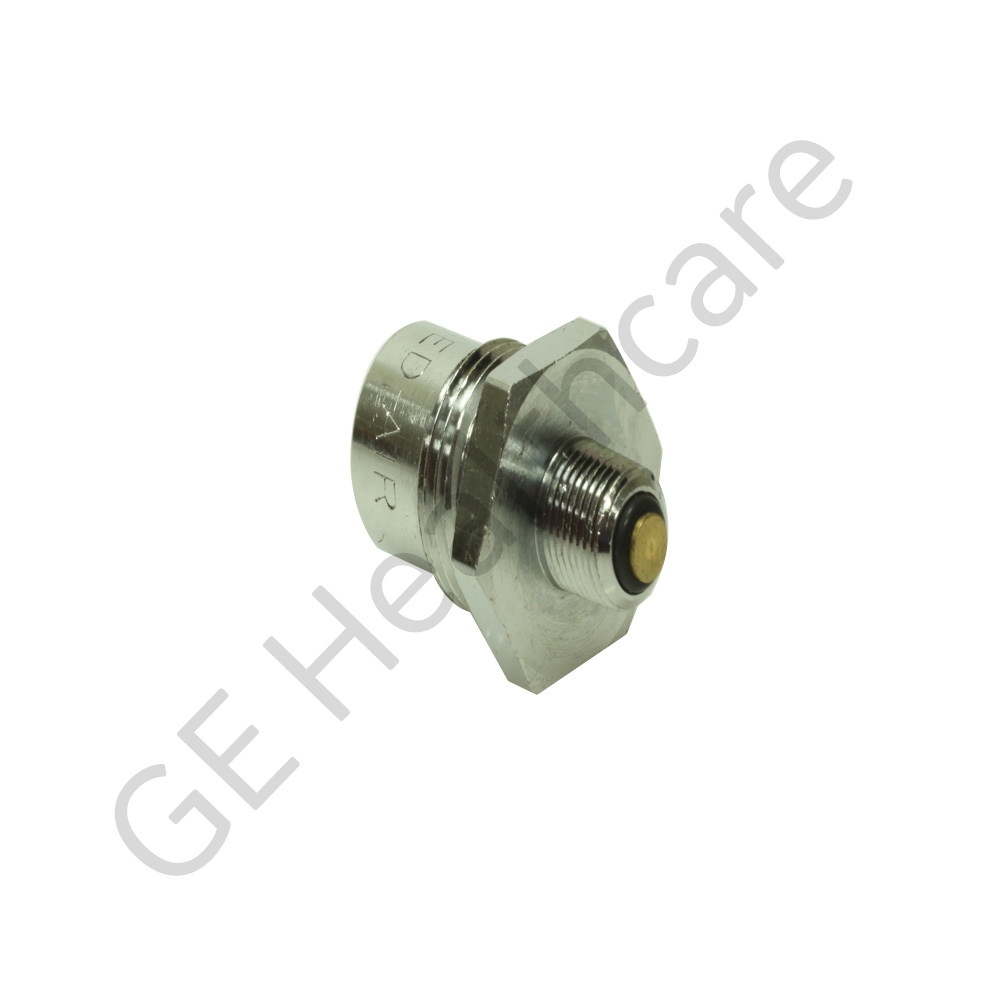 Air Fitting with Check Valve 1/8 NPTM-DISS Air Fitting with Check Valve 1/8 NPTM-DISS