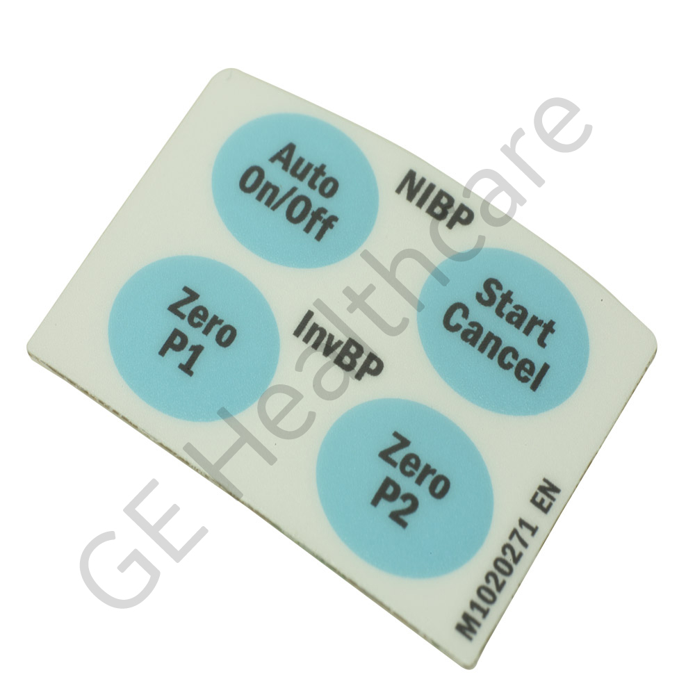 Front Panel Sticker E-PSMP English Front Panel Sticker E-PSMP English